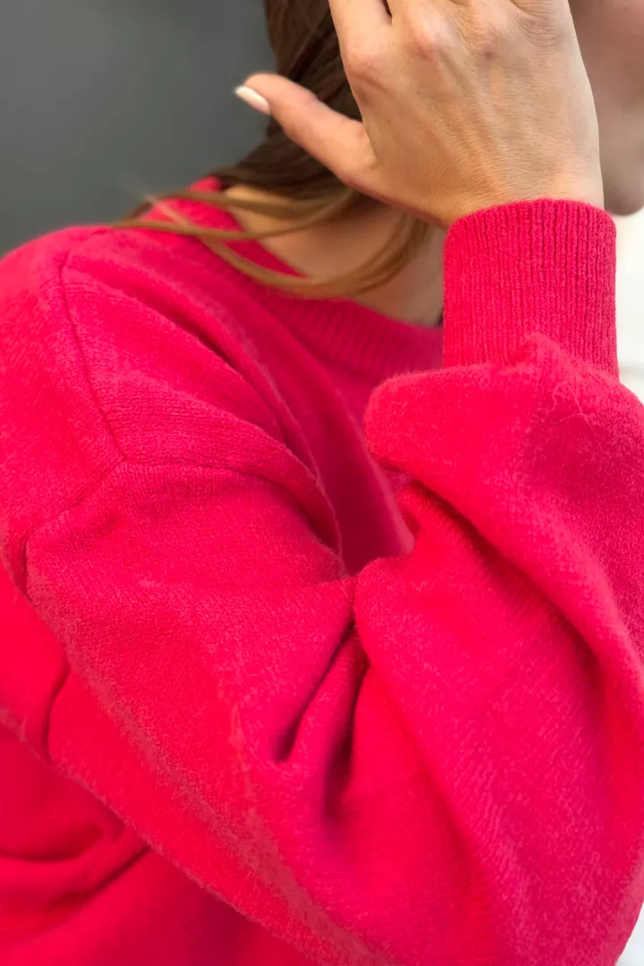 Pull Jeanne  Rouge