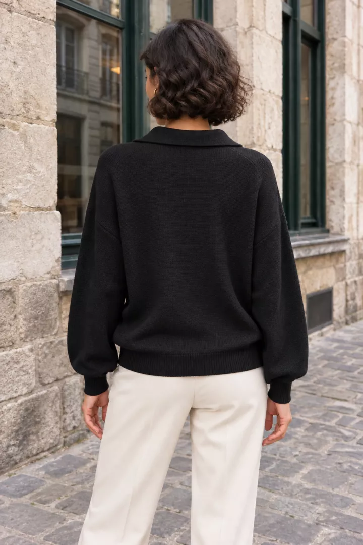 Pull pauline Noir
