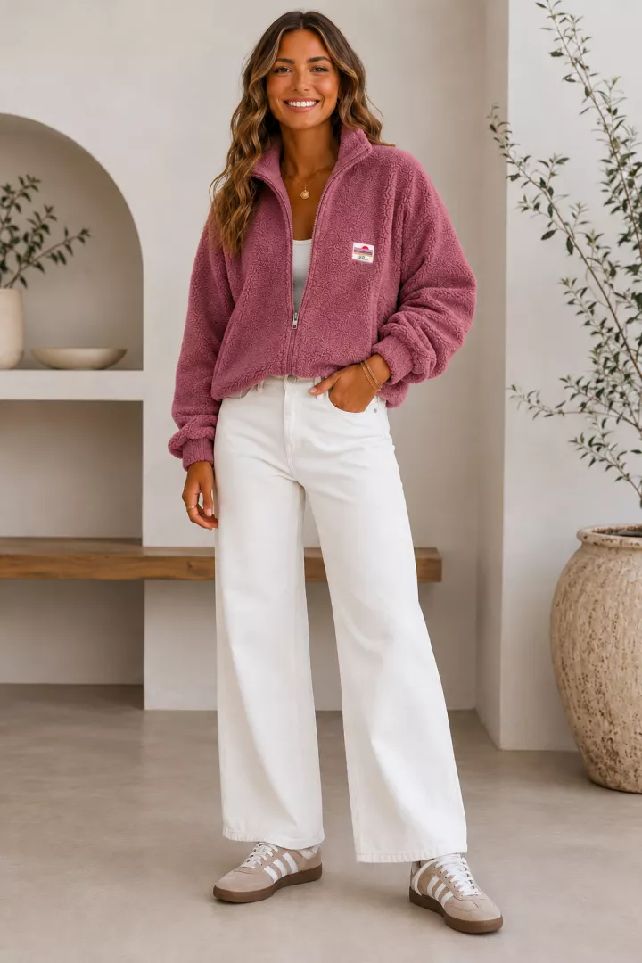 Veste tara Aubergine