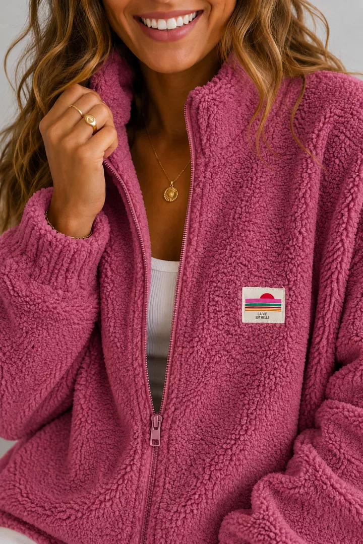 Veste tara Aubergine