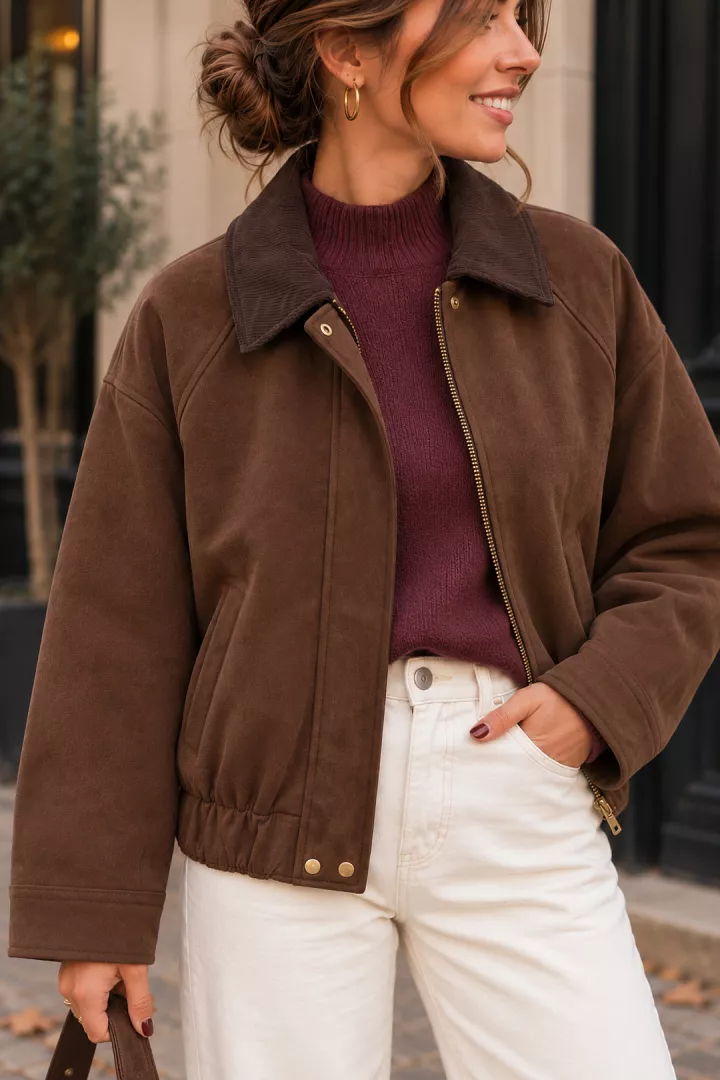 Veste Sabrina Chocolat