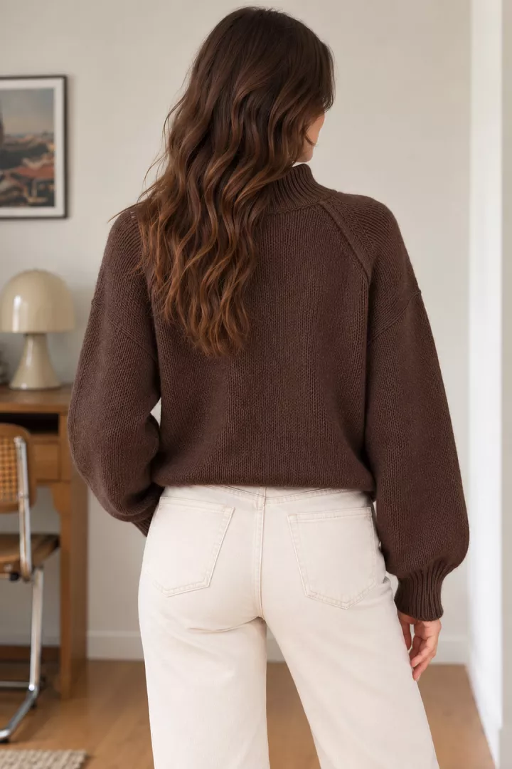 Pull Lumi Chocolat
