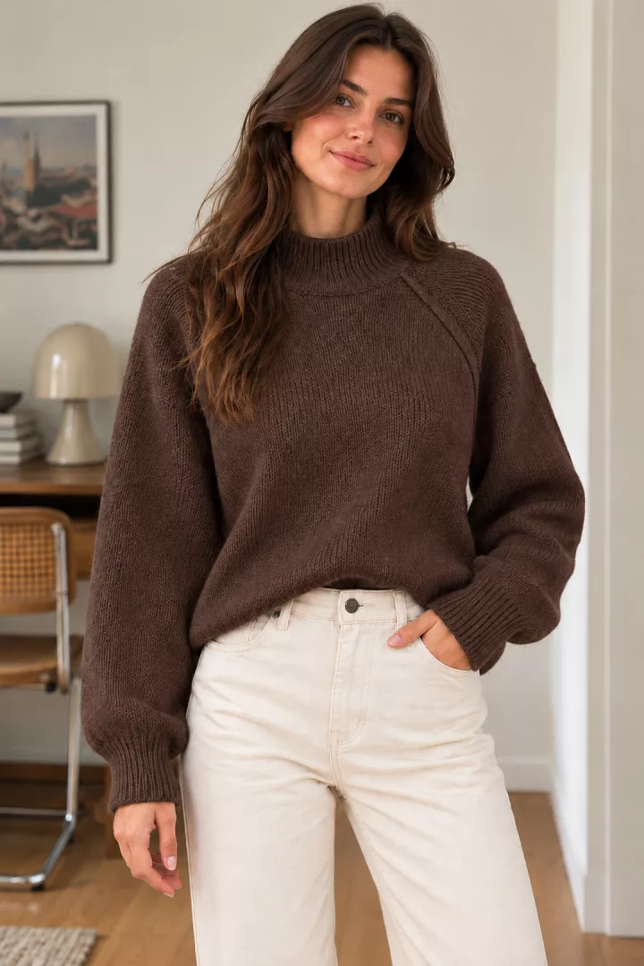 Pull Lumi Chocolat