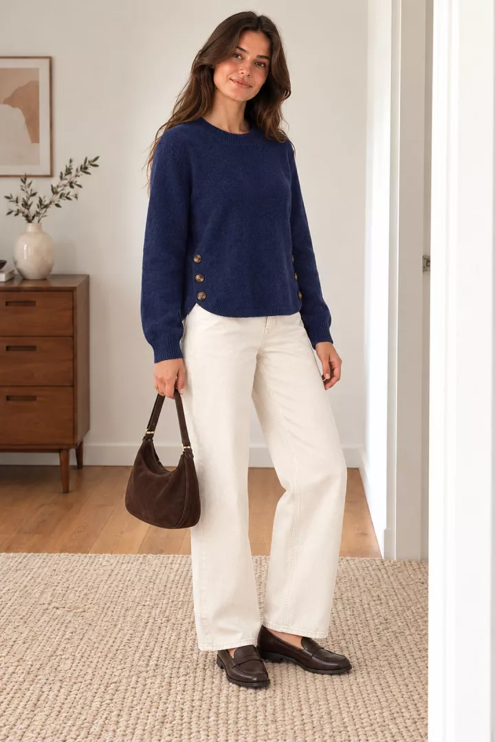 Pull Fitia Bleu
