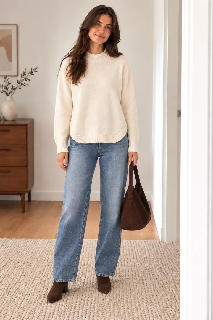 Pull Leny Beige