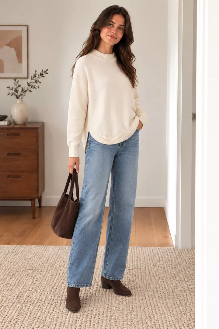 Pull Leny Beige