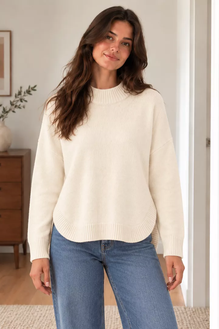 Pull Leny Beige