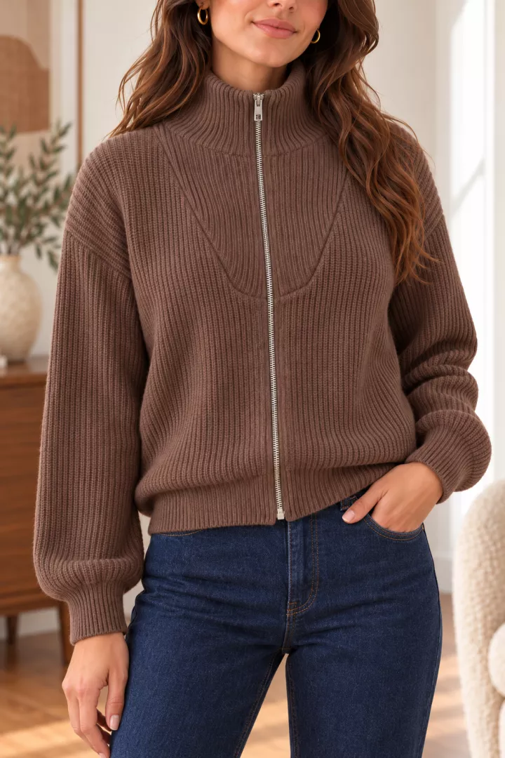 Gilet Nola Chocolat