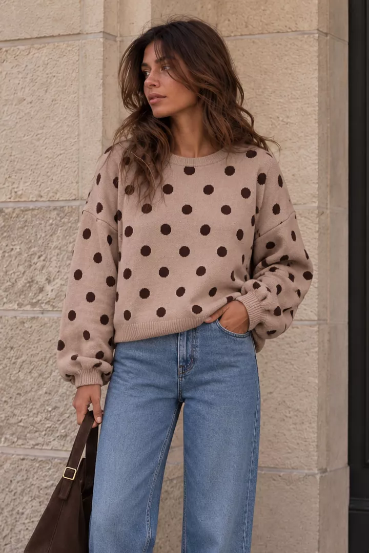 Pull Kory Beige