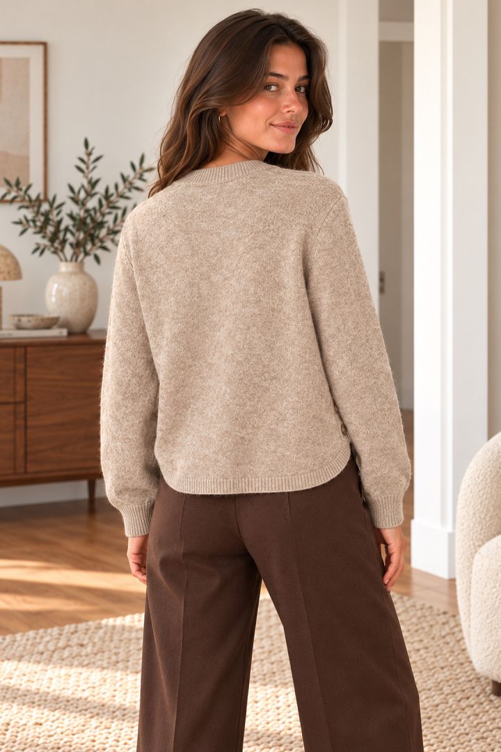 Pull Fitia Beige