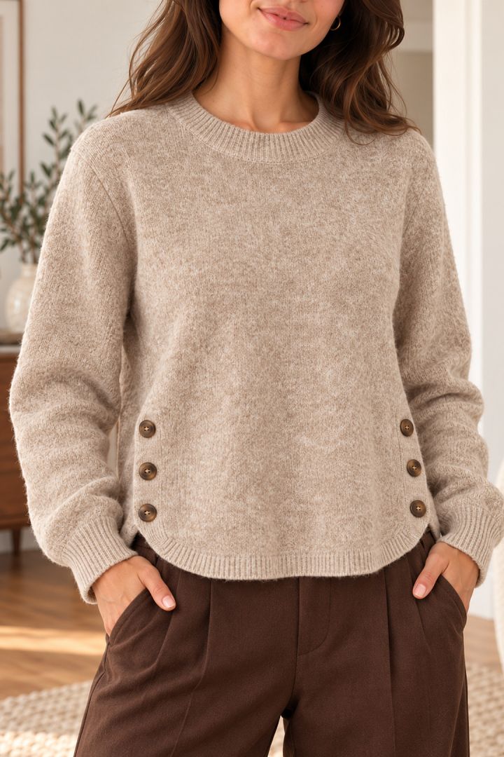 Pull Fitia Beige