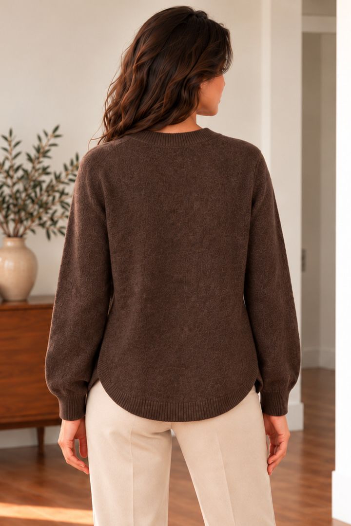 Pull Fitia Chocolat