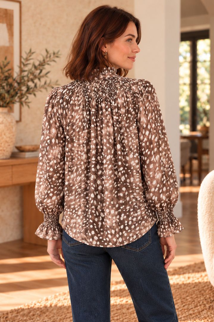 Chemise Zury Chocolat