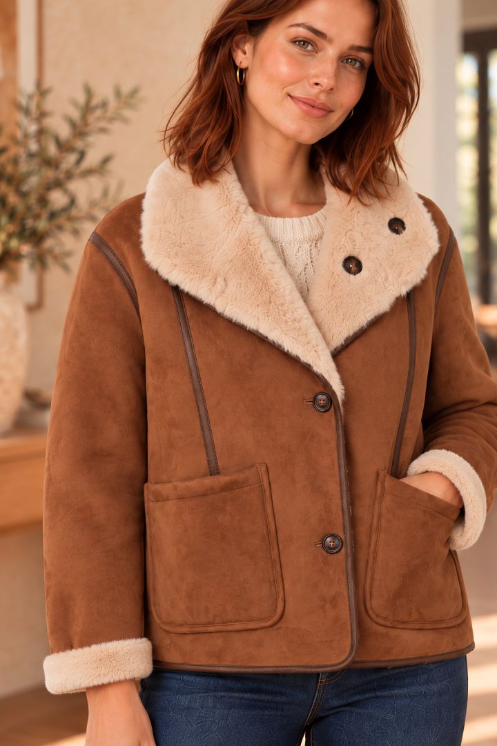Veste Zainab Camel