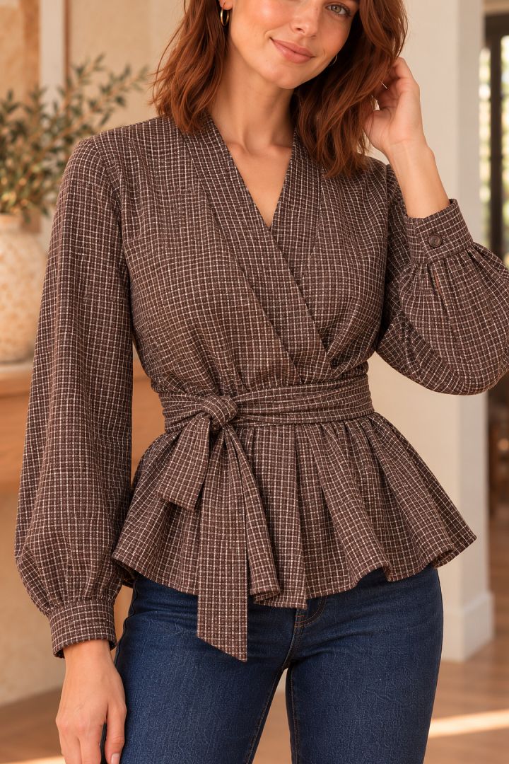 Chemise Caroline Chocolat