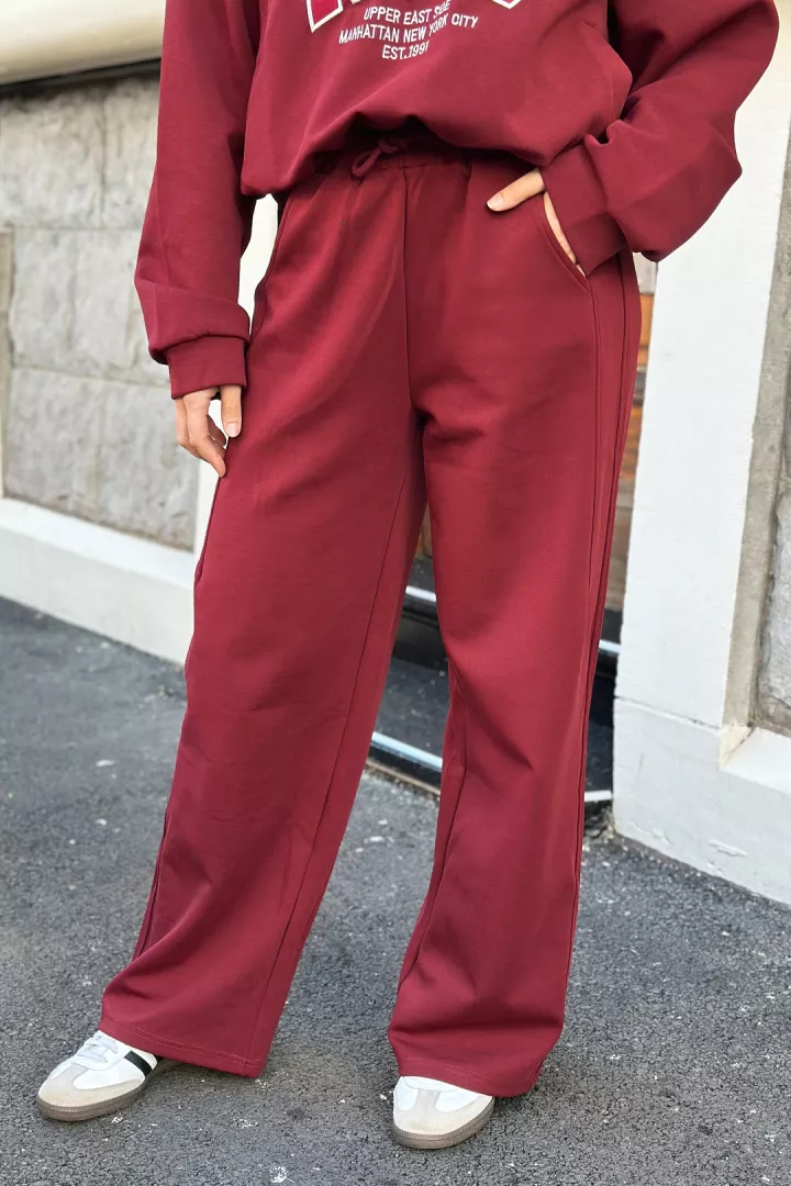 Pantalon Nuna Bordeaux