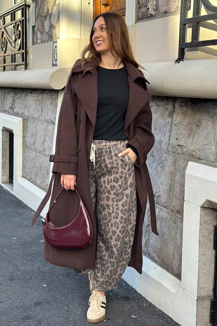 Pantalon Nessa Leopard